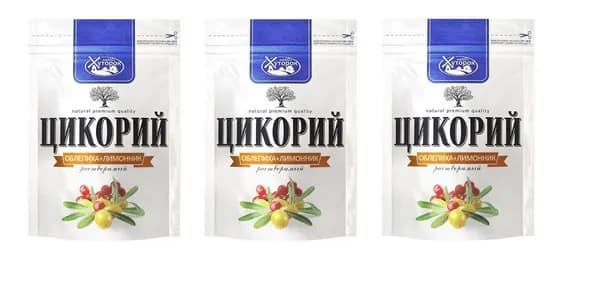 Бабушкин Хуторок Цикорий с лимонником и облепихой растворимый, 100г ,3 шт