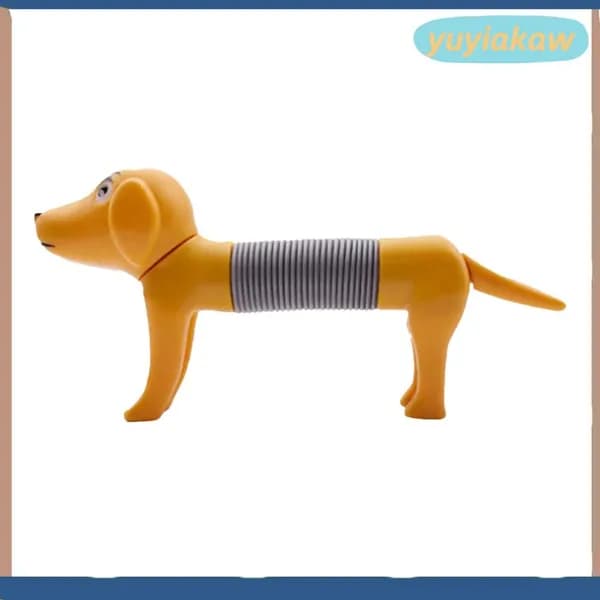 Игрушка для собак Dog Pop Tubes, успокаивающая, интерактивная, для детей с аутизмом и для снятия стресса серый