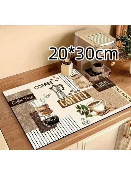 Коврик для сушки посуды, 30 см х 20 см , 1 шт