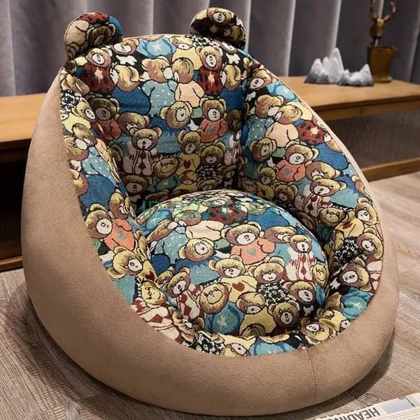 Прямой диван 55х50х50 см,разноцветный