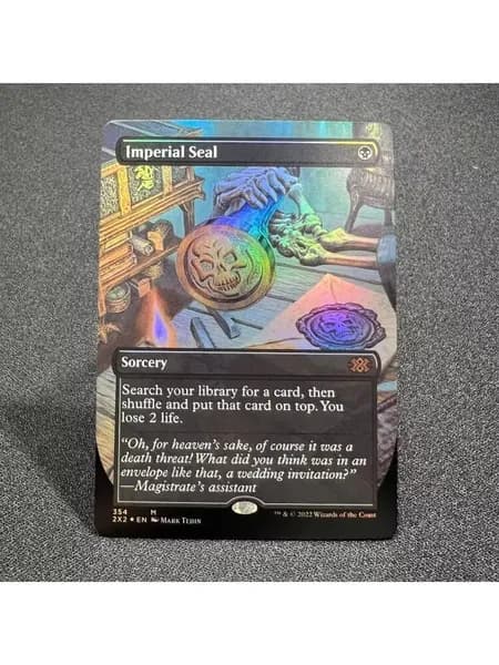 Высококачественная игровая карта Magic The Gathering, подходящая для семейных и дружеских посиделок, поставляется в прозрачном наборе.
