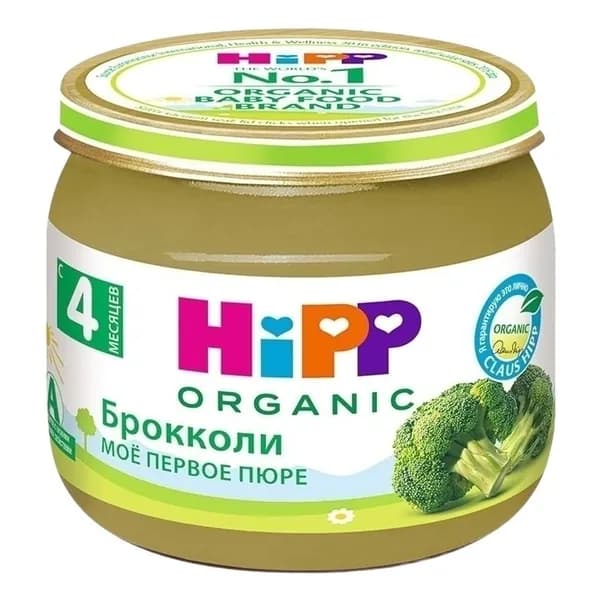 Пюре Hipp Мое первое пюре брокколи 80 г
