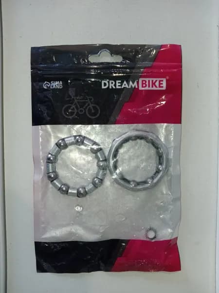 Подшипник каретки Dream Bike 5/16"х9 шариков, наружный d-44mm; к-т-2шт.