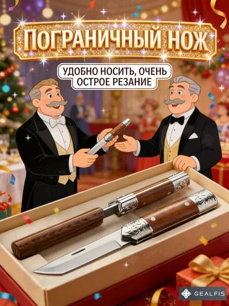 Нож для рыбы 1 предм. коричневый