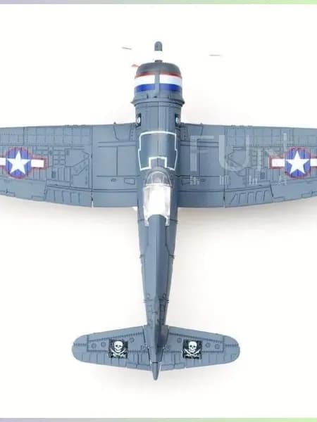 Пластиковая модель истребителя F4U Corsair ВМС США 1/48, исторически точная копия, 1 шт.