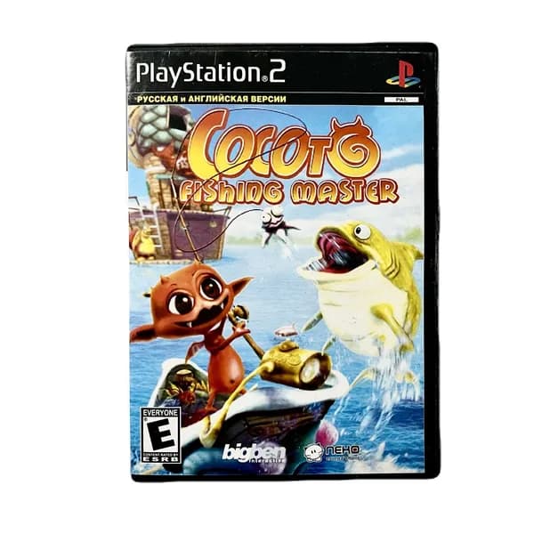 Игра PS2 Cocoto Fishing Master (Arcade / Simulator, Neko, Bigben, 2008)