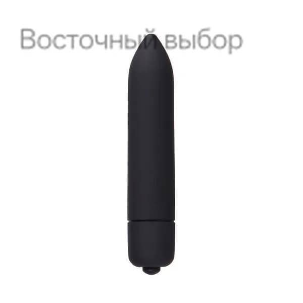 Массажная палочка для кожи вокруг глаз одночастотная, черный цвет, без батареек