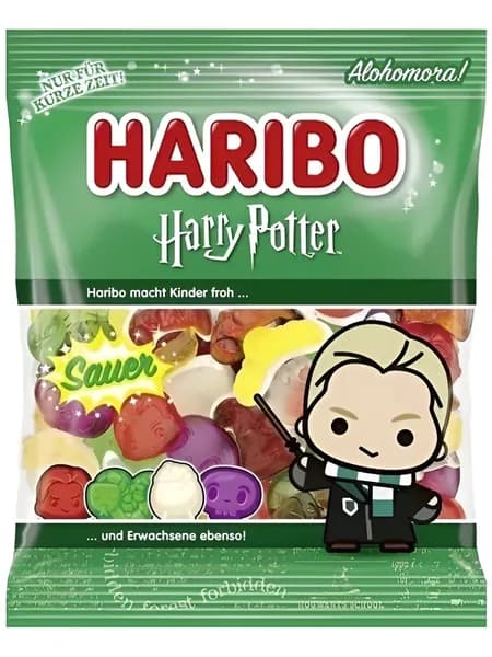 Мармелад жевательный Haribo Драко Малфой / Harry Potter 160гр Германия