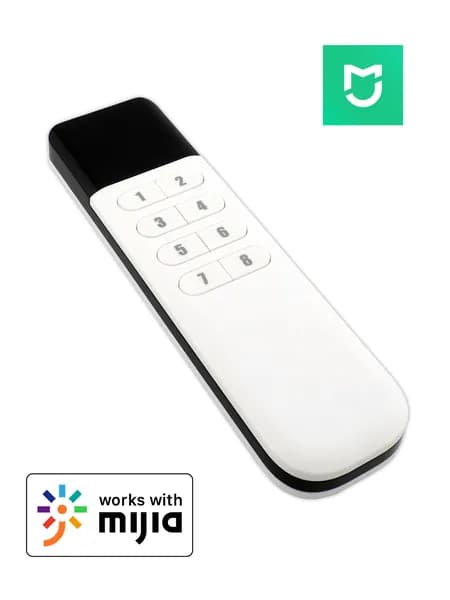 Беспроводной Bluetooth пульт на 8 кнопок для умного дома Xiaomi Mi Home (подключается в китайский регион)