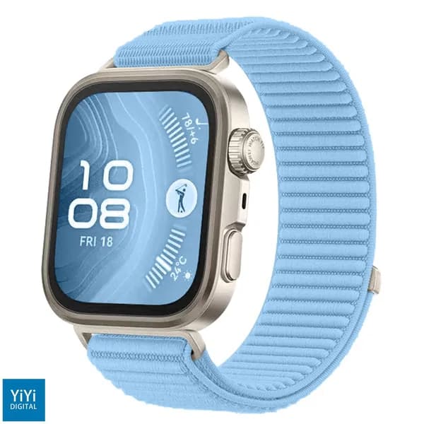 Название: Нейлоновый плетеный ремешок для Huawei Watch Fit3/Fit4/Fit4 Pro, мягкий легкий спортивный браслет с горным узором
