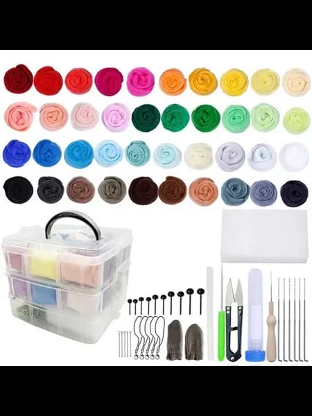 Набор для валяния игл B-HB1971 40 Colors Set