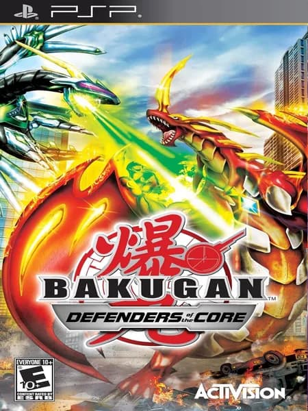 Bakugan Defenders Of The Core ENG Видеоигра на диске PSP ULES 01466. Товар уцененный