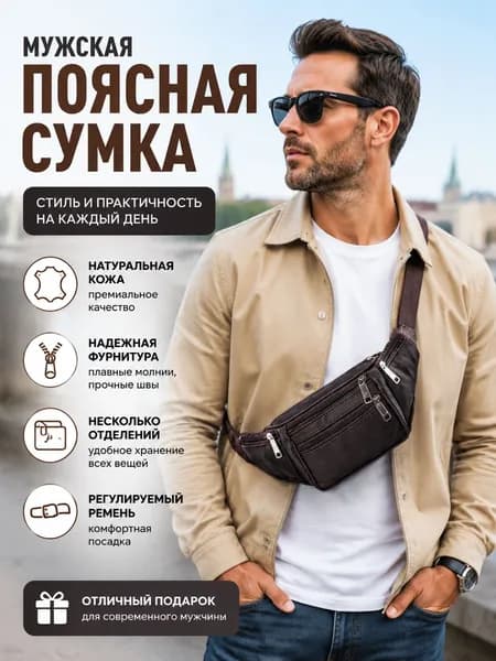 Сумка на пояс
