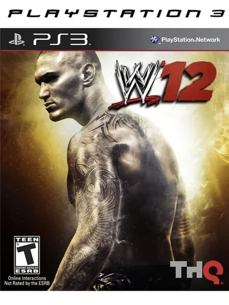 Игра WWE 12 (PlayStation 3, Оригинальный)