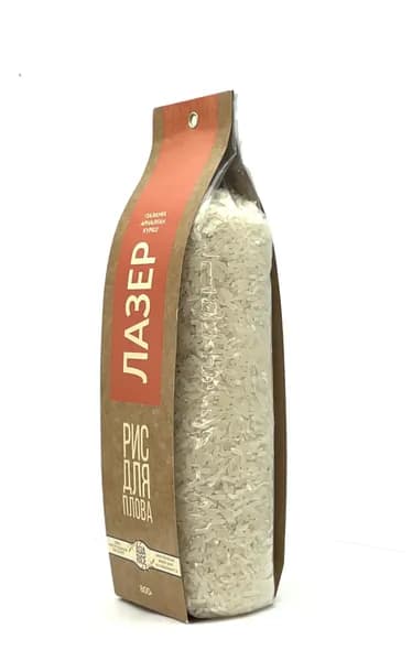 Рис для плова "Лазер", 800гр, Asia Rice