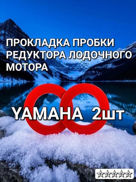 Прокладка пробки редуктора лодочного мотора 12х8х1.6 2шт.