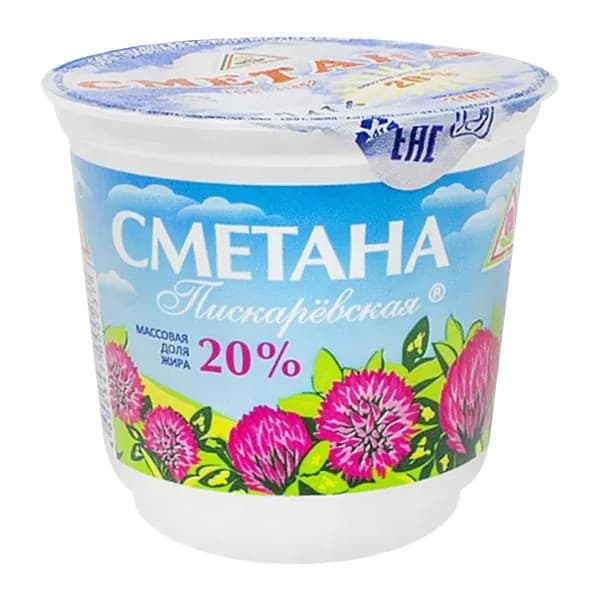Сметана Клевер 20% 300г