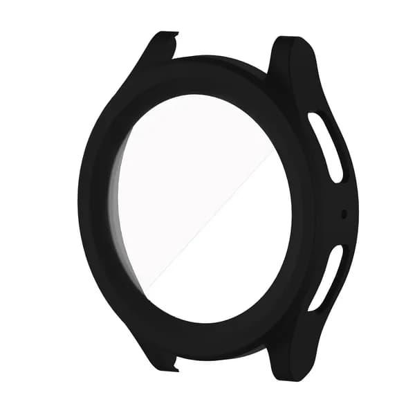 Закаленное стекло + Чехол для Samsung Galaxy Watch 5 Pro Cover 45 мм, защитная пленка для экрана с жестким бампером для ПК, аксессуары для Galaxy Watch