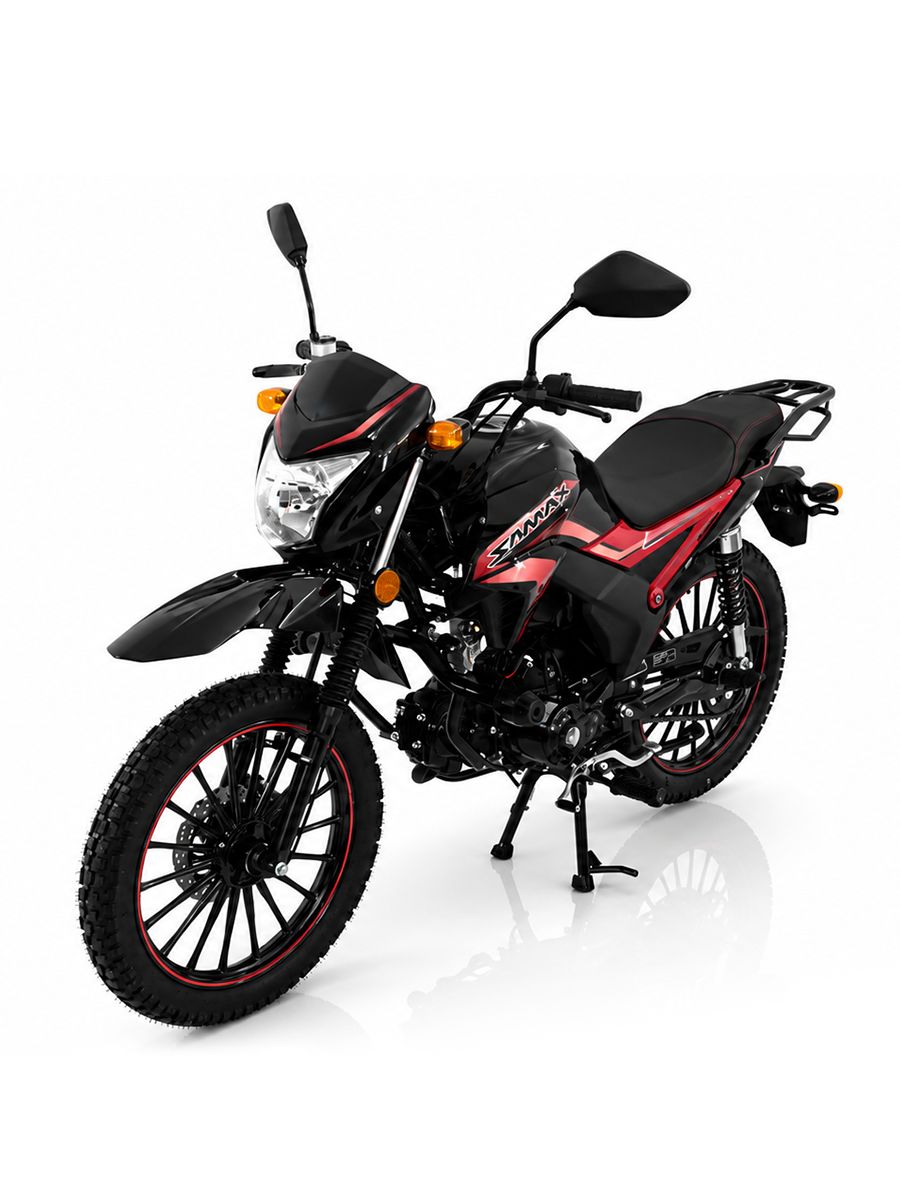 Мопед Alpha SA Max OFFROAD 73166 (тюнинг), черный