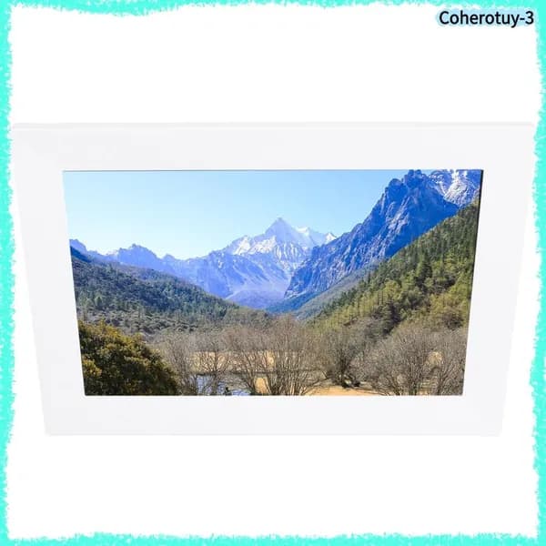 Цифровая фоторамка, сенсорный экран 10.1 дюйма, мультимедийная поддержка, для друзей и родных Австралийские правила