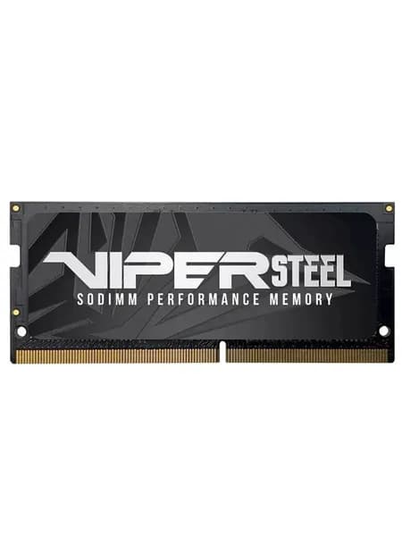 Patriot Memory Оперативная память Patriot Viper Steel DDR4 8 GB 3000 MHz SO‑DIMM (PVS48G300C8S) DDR4, 3000 МГц, 1 x 8 ГБ (PVS48G300C8S)