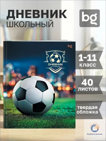 Дневник школьный, листов: 40