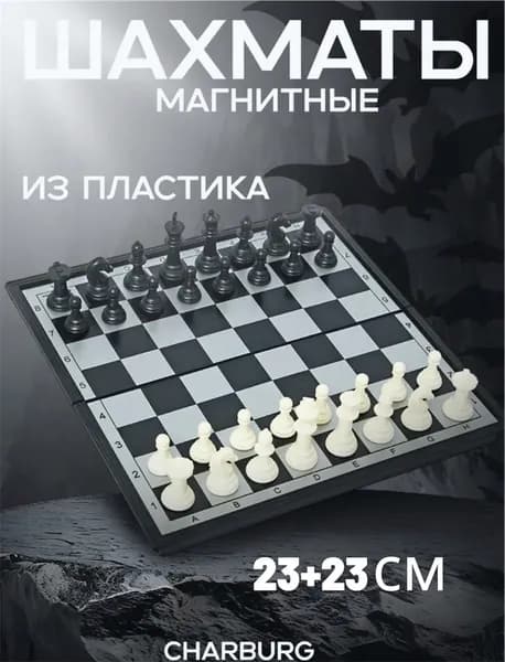 Шахматы магнитные дорожные 22х22 см