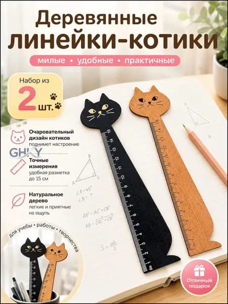 Качественный набор, 2 линейки для школы