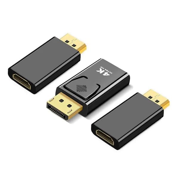 Комплект из 3 адаптеров DP-совместимый DisplayPort