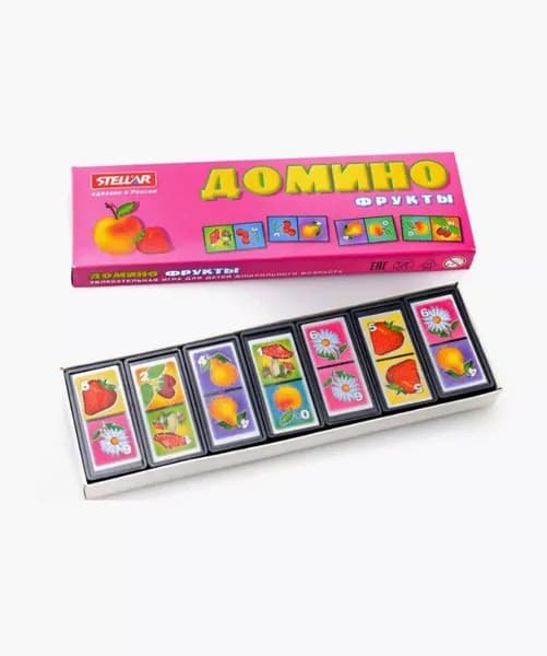Домино "Фрукты"