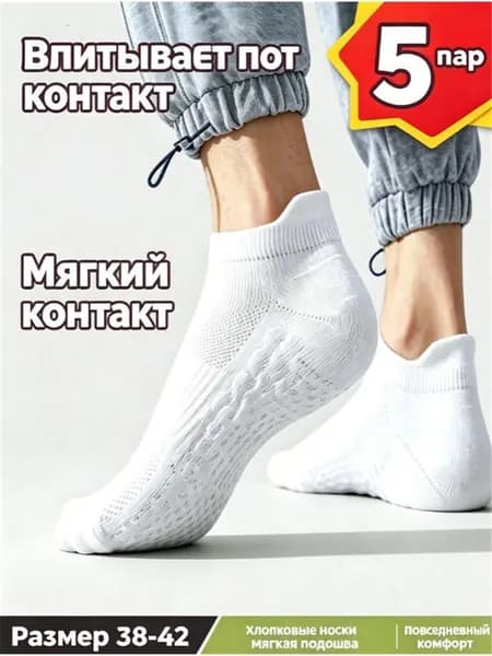 Носки мужские, 5 пар