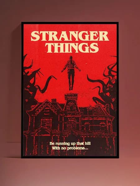 Постер на стену Очень странные дела (Stranger Things) без рамы (29,7х42см)