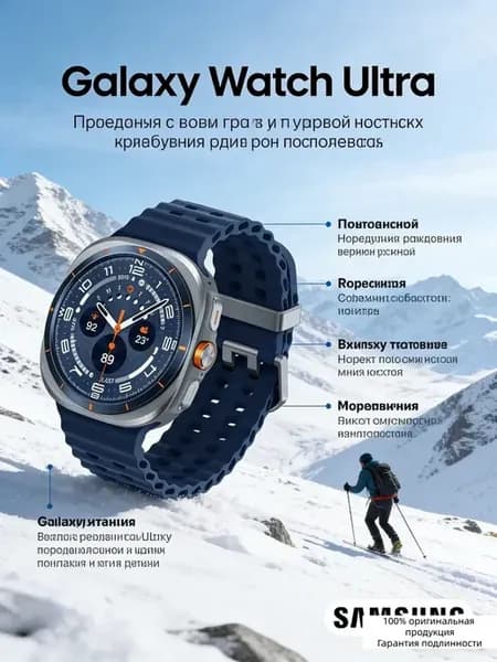 Galaxy Watch Ultra — умные часы для бизнеса