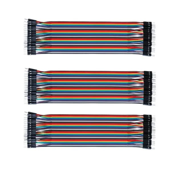 120 шт! 20 см Комплект КАБЕЛЕЙ Папа-Папа ARDUINO 2,54мм /DUPONT/-120 РАЗНОЦВЕТНЫХ ЖИЛ