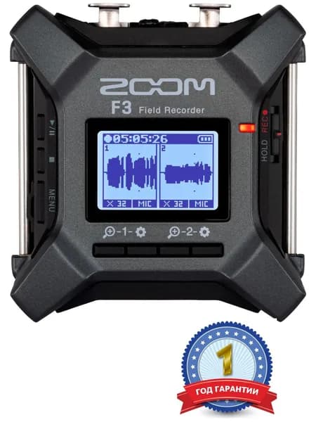 Полевой аудиорекордер Zoom F3
