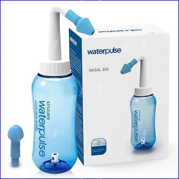 Назальный ирригатор, Устройство для промывания носа / WATERPULSE Nasal YT-300 / синий,