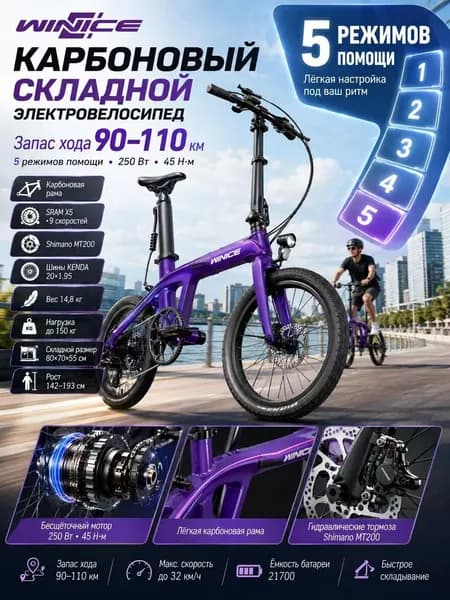 Электровелосипед, 250 Вт