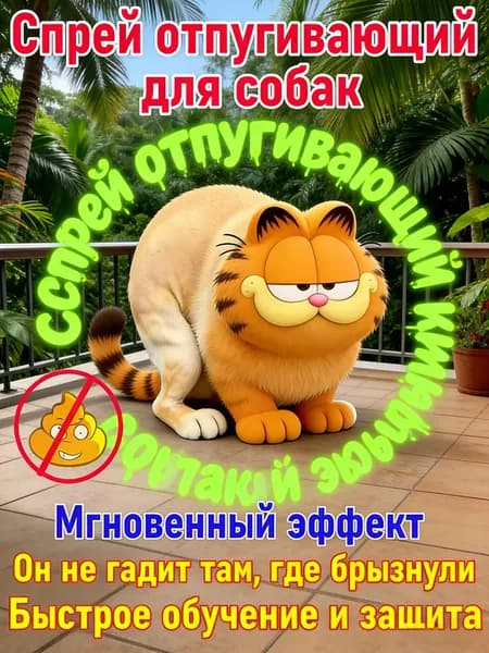 Мощный спрей Не гадь! для кошек и собак. Отпугивает от мебели, ковров и углов в доме. Натуральная горькая формула, безопасный корректор поведения.