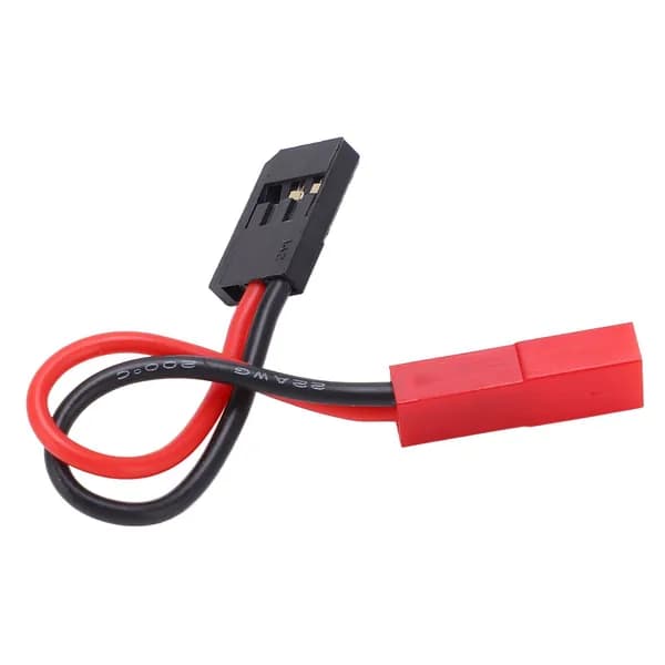JST Female to JR FuTABA Male Cable, прочный разъем, высококачественный силиконовый провод, для моделей радиоуправляемых автомобилей и кораблей