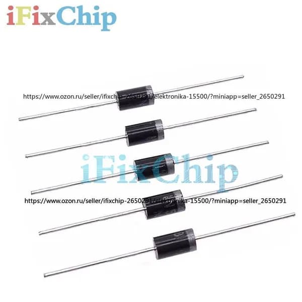 20шт /упак 1N5406 IN5406 3A/600V DO-27 новый