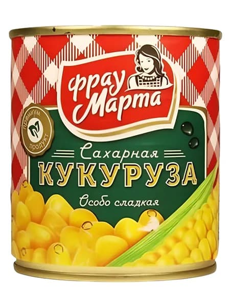 Фрау Марта Кукуруза консервированная, 310 г