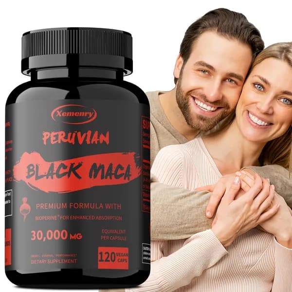 Биологически активная добавка Xemenry Peruvian Black Maca предназначена для повышения энергии и выносливости у мужчин и женщин за счет регулирования гормонального баланса.