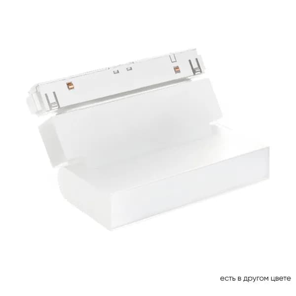 Трековый магнитный светильник Crystal Lux CLT 0.33 002 6W WH M4000K, Светодиодная, Акрил/Белый, Алюминий/Белый, Современный, Для магазина, Прямоугольный