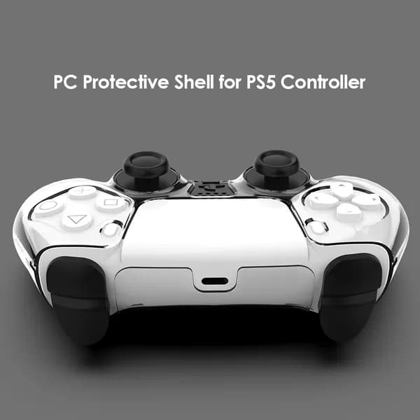 Прозрачный чехол для контроллера PS5 из поликарбоната