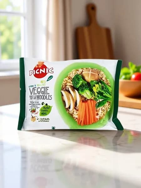 Лапша быстрого приготовления Picnic со вкусом овощей 70 г, Таиланд