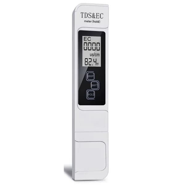 TDS EC метр Цифровой тестер качества воды 0-9999 PPM Диапазон измерения измеритель температуры чистоты воды