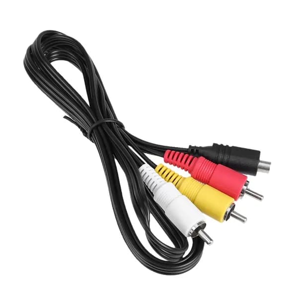 Кабель AV Sony VMC-15FS, 1,2 м, полукруглый, 10P + 3 RCA