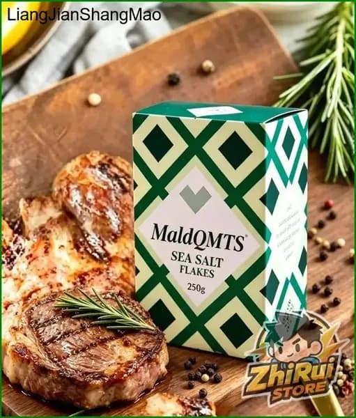 Хлопья морской соли Maldqmts, поваренная соль, 250 г