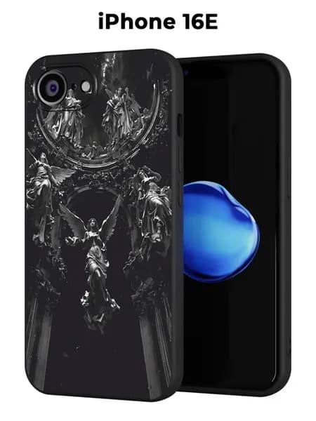 Чехол на iPhone 16e 17e с принтом Ангел