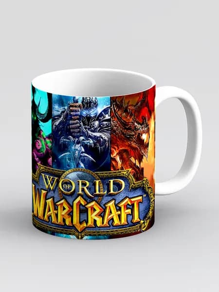 Кружка "World of Warcraft. Ворлд оф Варкрафт (пять героев)"